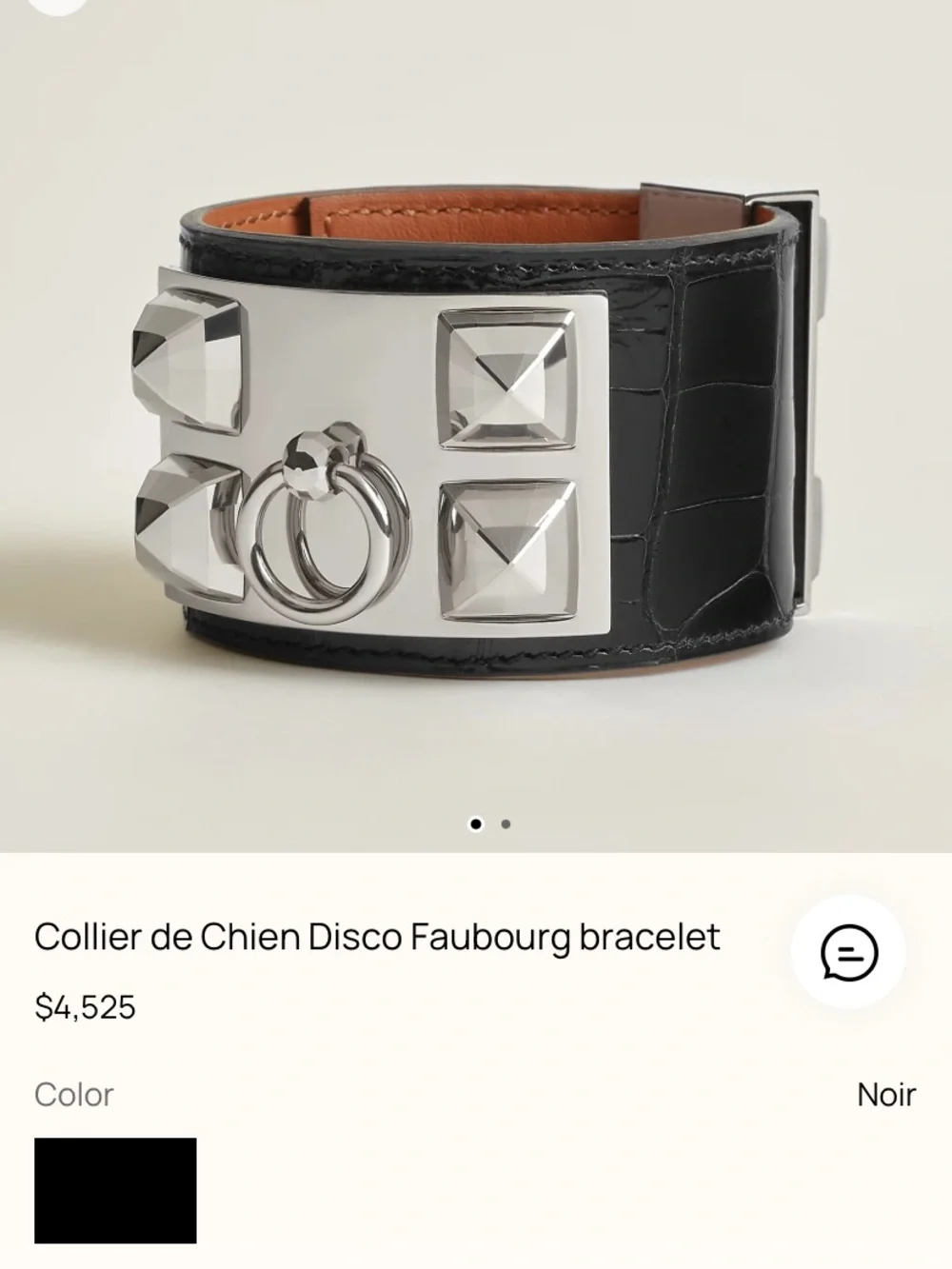 Collier de Chien Disco Faubourg bracelet